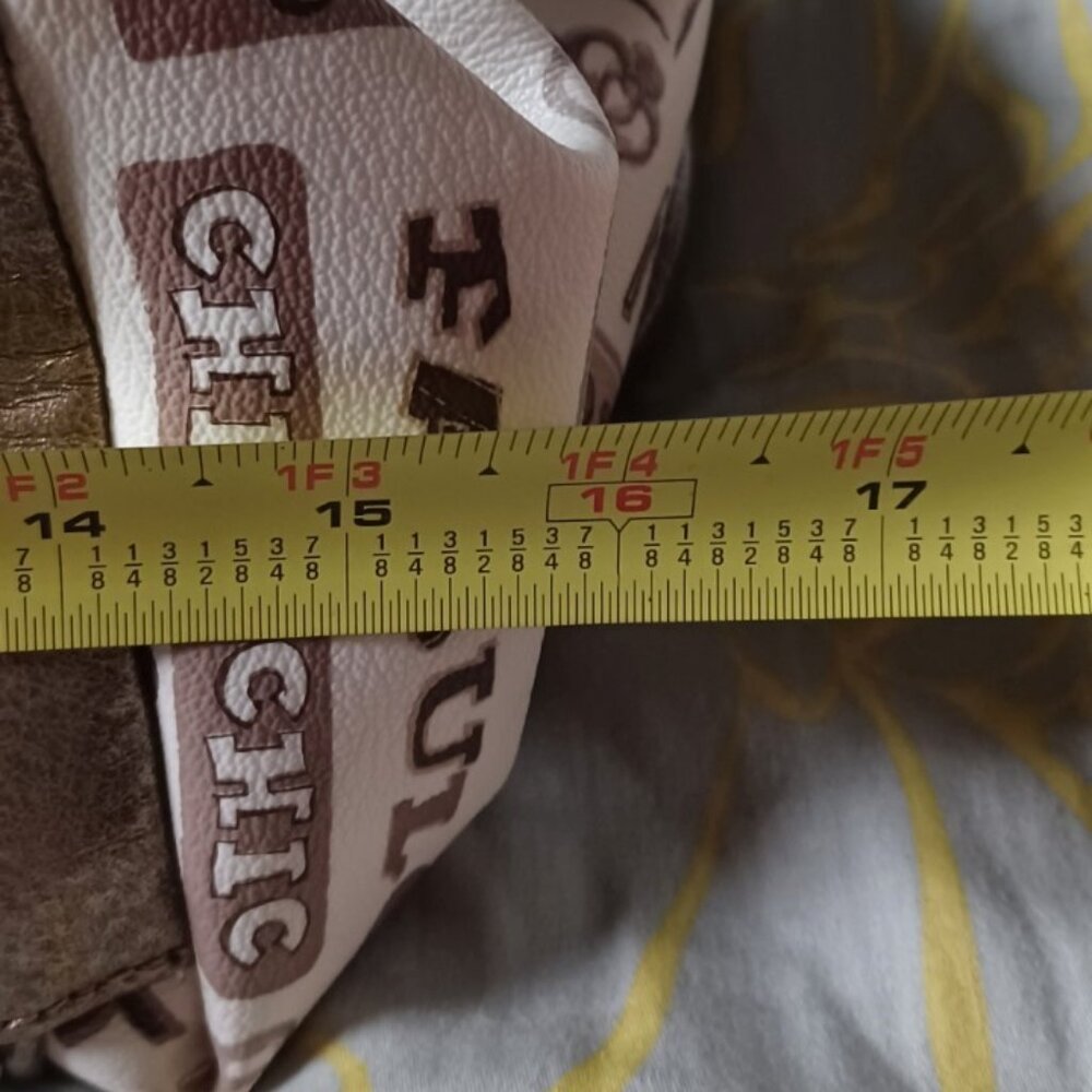 Kathy Van Zeeland Word Up Tote Shoulder Bag & Wallet - Picture 4 of 16